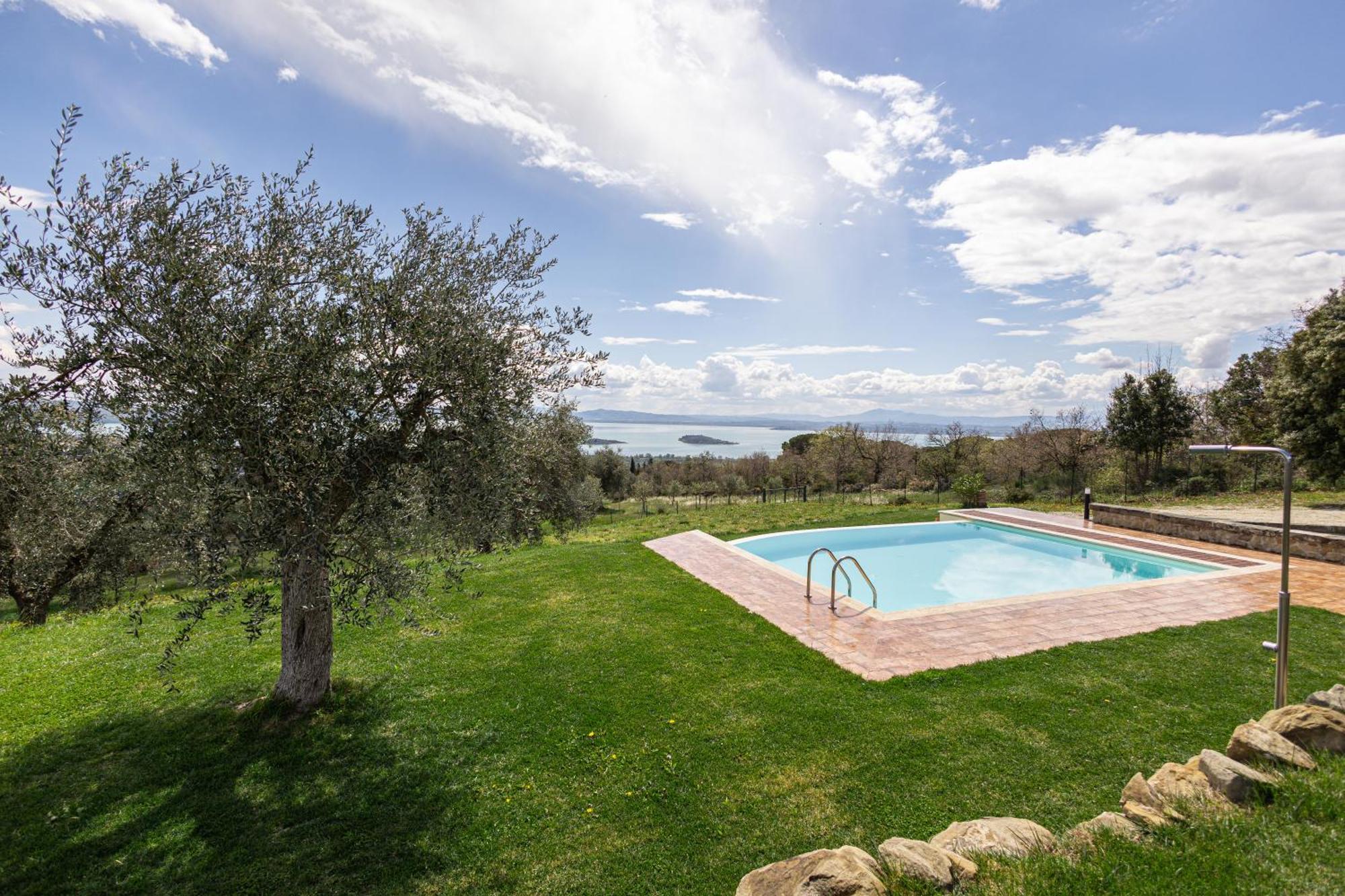 Di Colle In Colle - Country House With Private Pool Villa Tuoro sul Trasimeno Exterior photo