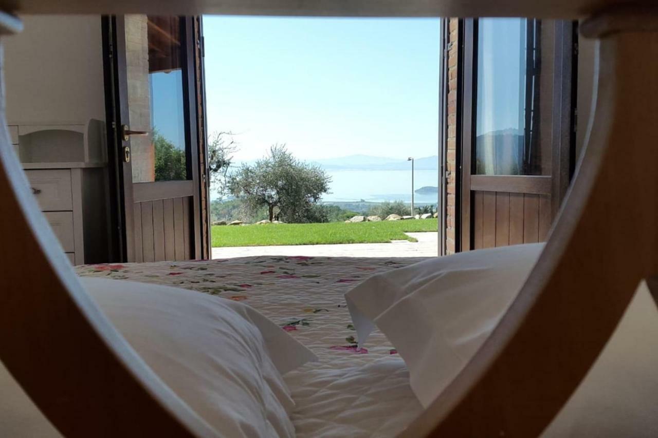 Di Colle In Colle - Country House With Private Pool Villa Tuoro sul Trasimeno Exterior photo